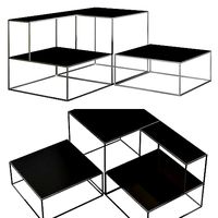 Francesca Levi KUBRIK IRON  COFFEE TABLES 3d model