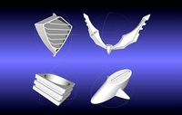Kill La Kill Ryuko Synchronized Armor Set Printable Assembly | 3D