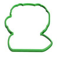 0048 Owl with a pencil cookie cutter | 3D