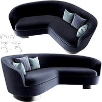 Minotti Jacques Curved Sofa