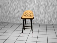 BAR STOOL 3D MODEL