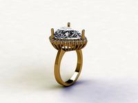 Women Ring cad file design R90