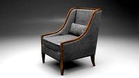 Solid wood armchair Tosato verona