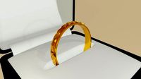 Gold Ring Infinity and Box 08 - Anel de ouro