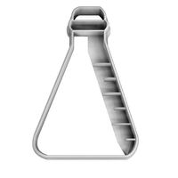 0015 Beaker cookie cutter | 3D