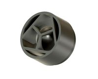 Volvo S40 engine cover rubber parts 1059366 | 3D