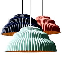 Kaskad Blush Big Pendant Light by SCHNEID Blue Mint Rose