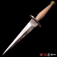 HIE Game Ready Dagger D171123