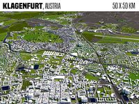 Klagenfurt Austria 50x50km