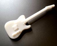 Telecaster keychain | 3D