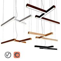 Led40 Four Pendant by TUNTO Lighting