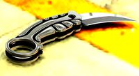 Karambit Knife - Full Steel Foldable
