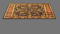 INDO HAND-KNOTTED MAHAL WOOL RUG
