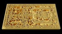 Pakal tomb stone lid aka The Mayan Spaceship | 3D