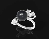 Ring with pearl - 6 | 3D