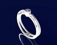 Ring with gems - 2 | 3D