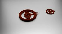 Anja Third Eye Chakra Pendant | 3D