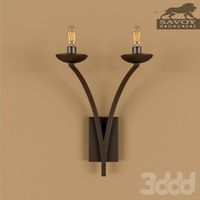 Savoy House Windsung 2 Light Wall Sconce
