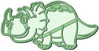 Dinosaurio 10 cookie cutter | 3D