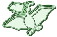 Dinosaurio  8 cookie cutter | 3D