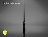 Wand of  Narcissa Malfoy | 3D