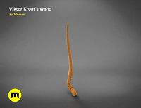 Wand of Viktor Krum | 3D