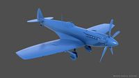 SuperMarine Spitfire MK XII | 3D