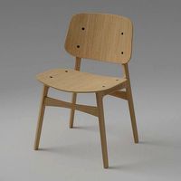 Soborg Wood base chair