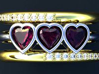 ANELLO TRILOGY  DOPPIA FEDINA | 3D