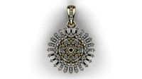 The Armin Diamond Pendant | 3D