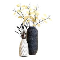 Crate and Barrel Adra and Timber Vases
