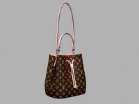 Louis Vuitton Neonoe MM Bag Monogram Rose Poudre Pink Leather