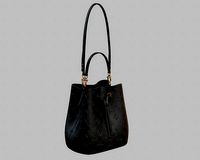 Louis Vuitton Neonoe MM Bag Monogram Empreinte Black Leather
