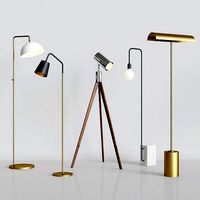 CB2 5 Floor Lamps Set 3