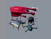 Drone Sci Fi Stylized Pack Low Poly