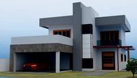 Retro mansion