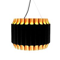GALLIANO ROUND SUSPENSION LIGHT by DELIGHTFULL Black