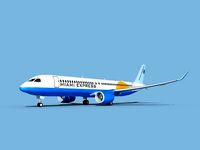 Airbus A220-300 Miami Express Charter