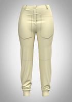 Myriam cotton-blend twill tapered pants