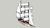 208' barquentine 'monolith'