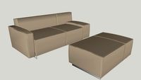 Swedese Boxplay Sofa and Ottoman