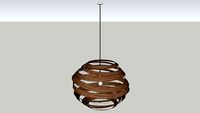 Hanglamp-Hout