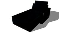 Méridienne ENZO anthracite, Maisons du monde. Réf: 132.834 Prix:590