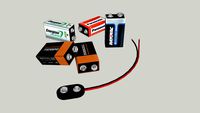 9 Volt Batteries with Clip - Several Name Brands