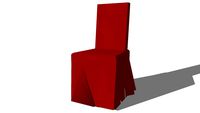 Housse rouge Margaux,Maisons du monde,79.040.135, prix : 19