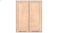 Wall Double Door 36Hx15D