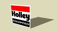 Holley Equipment Sticker