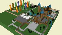 Castelo de Hogwarts (Castle of Hogwarts)
