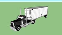 2000 peterbilt 379 single axle with 28 foot great dane pup