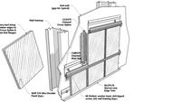 MAP 375 Ultra Durable System - 1/2' Reveal, Channel Hardware